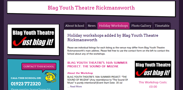 Add Your Holiday Workshops